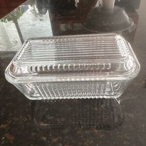 Vintage Butter/Covered Dish by Pasabahce.